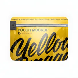 Child resistant glossy pouch